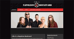 Desktop Screenshot of napoleonboulevard.com