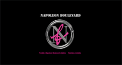 Desktop Screenshot of napoleonboulevard.hu